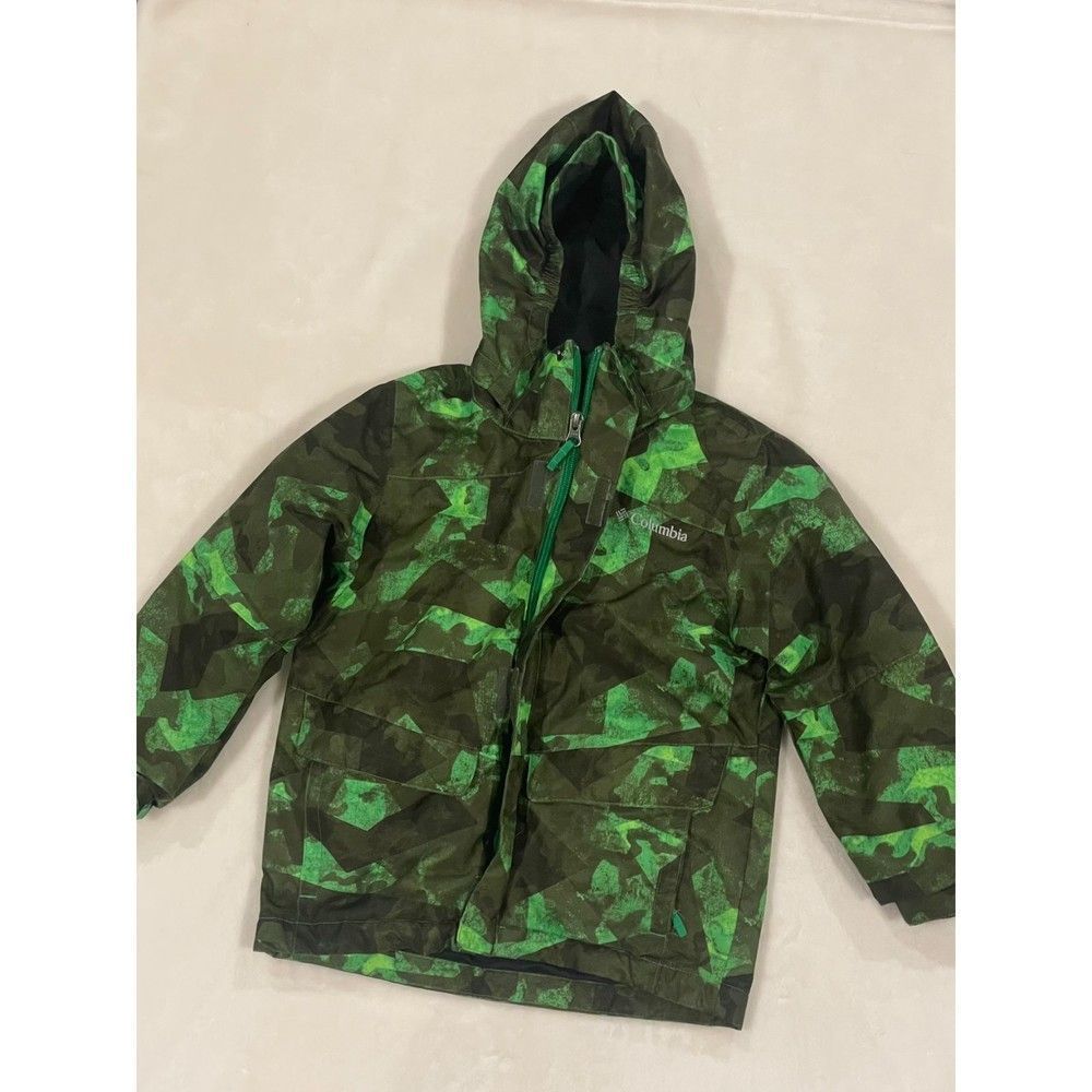 Columbia Omni Heat Kid's Winter Waterproof Jacket W/ Removable Liner Size XXS